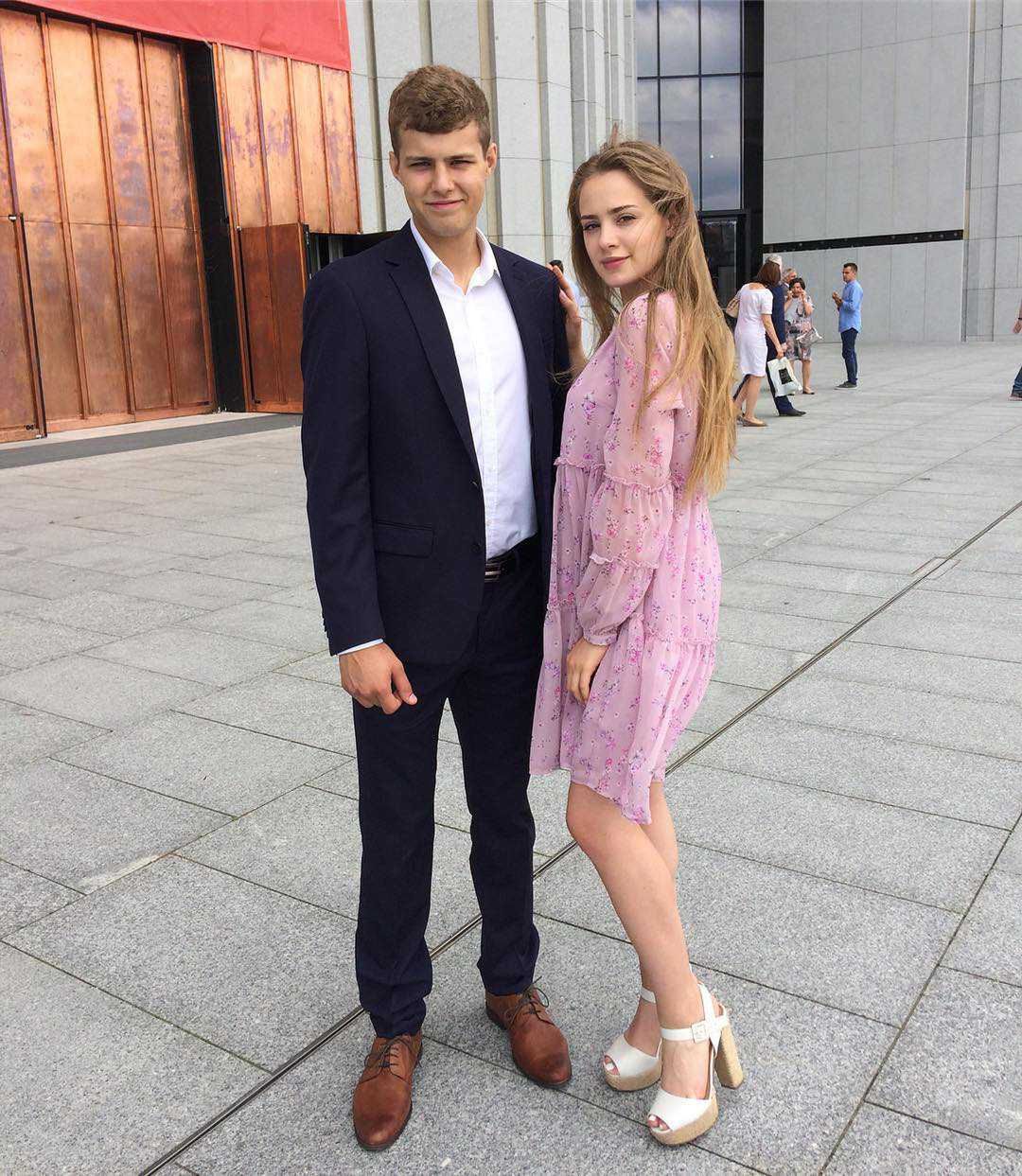 Wiktoria Gąsiewska i Mateusz Gąsiewski