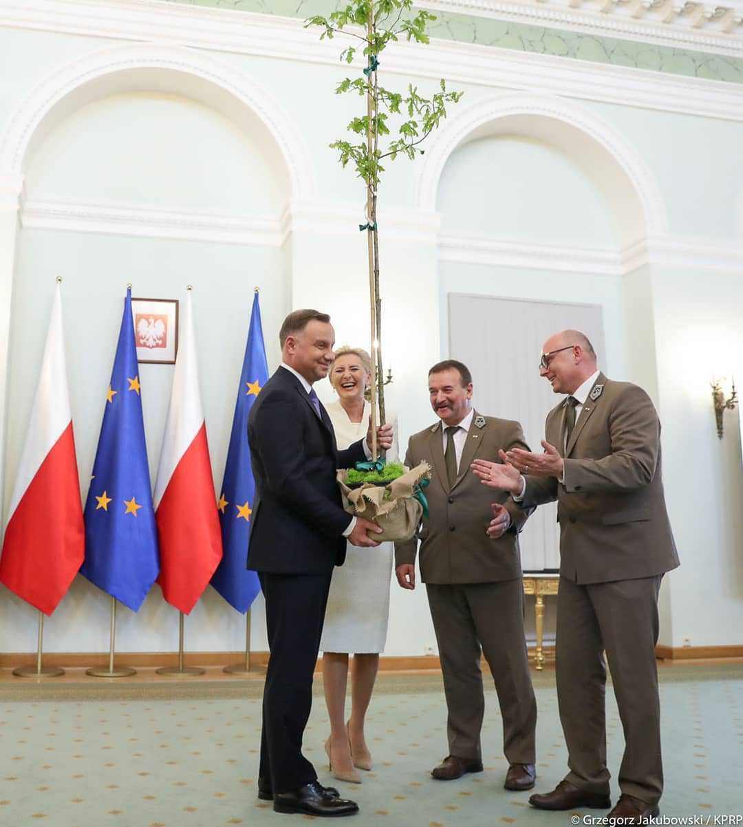 Agata Duda w Pałacu Prezydenckim