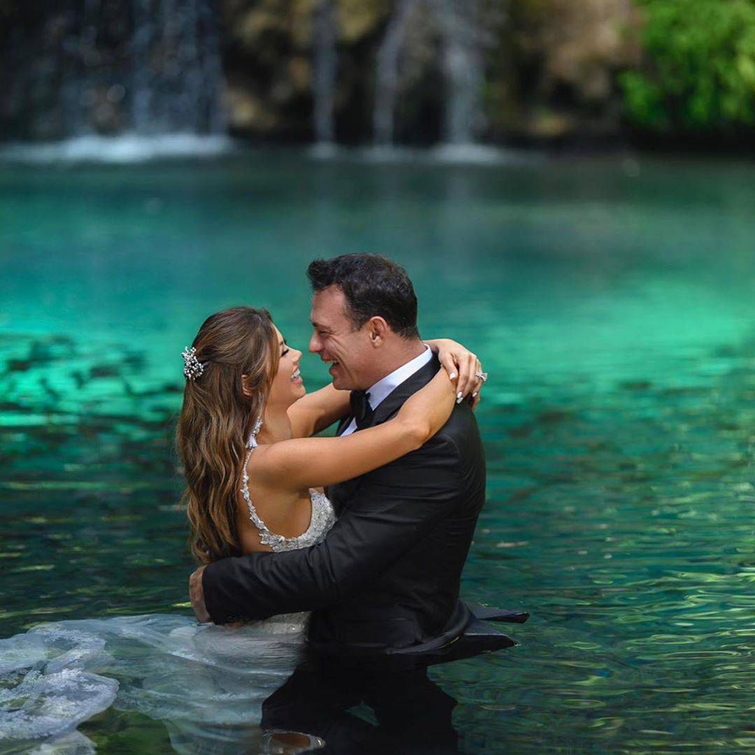Romain Zago wziął ślub z Caroliną Delgado