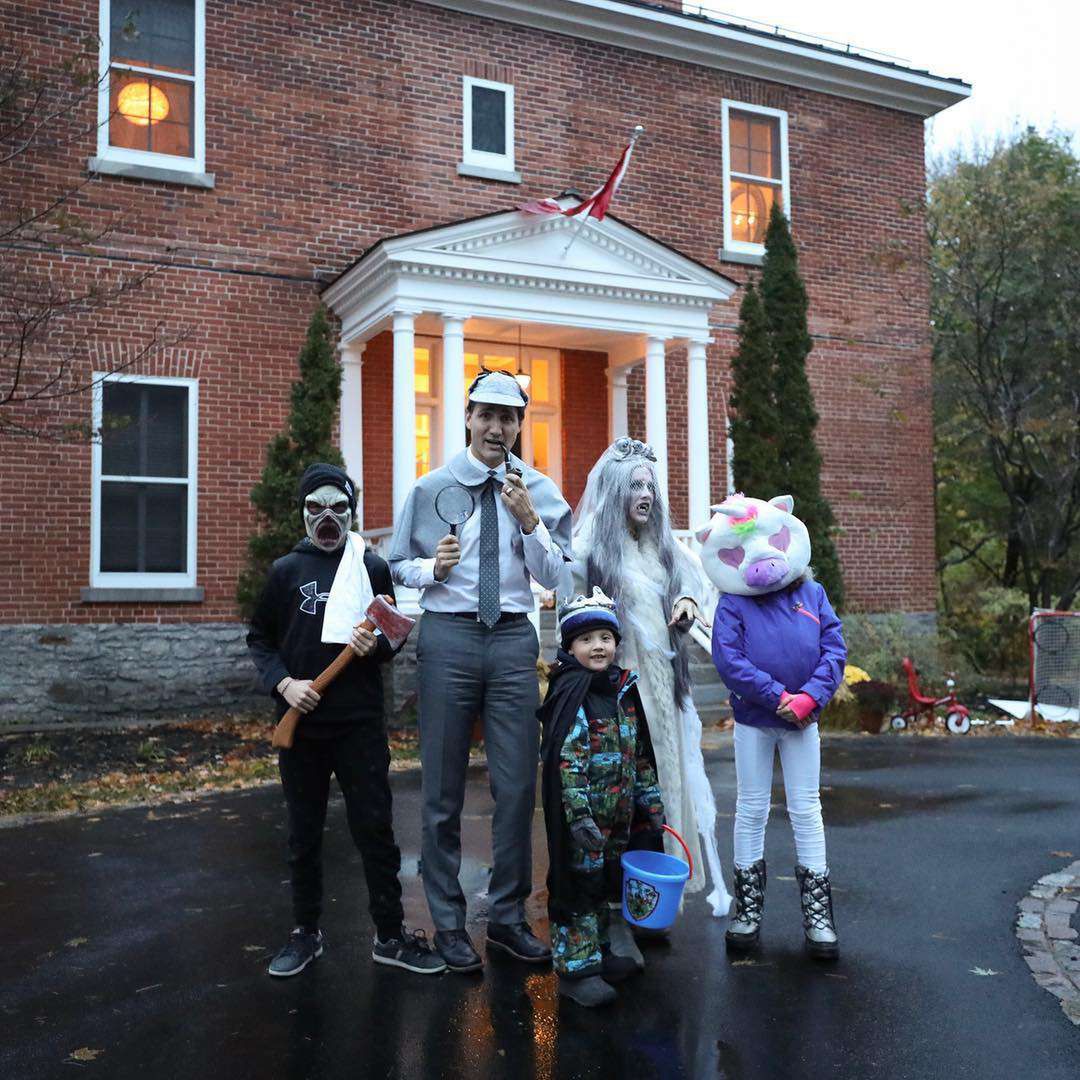 Justin Trudeau - Halloween 2018