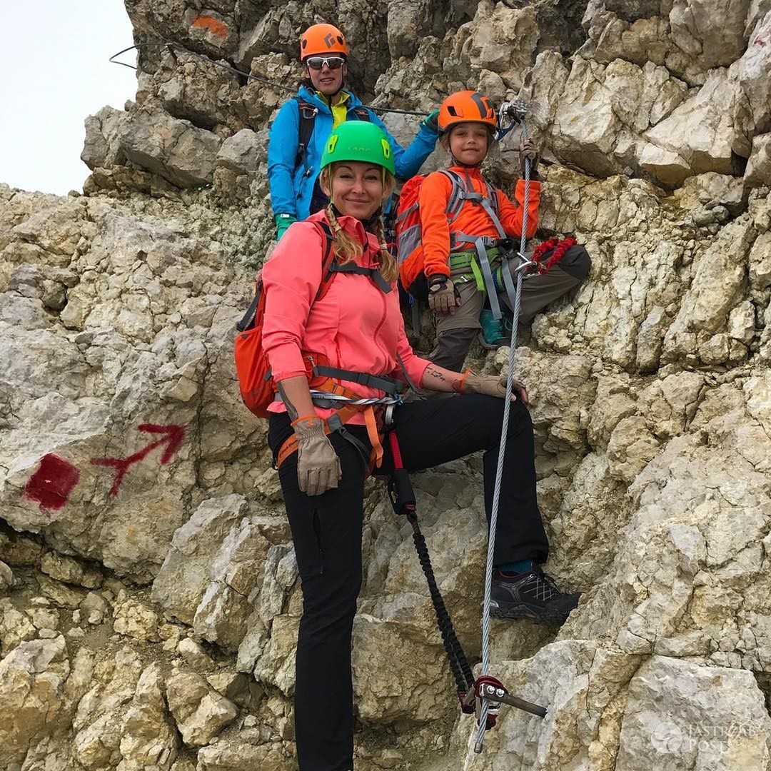 Martyna Wojciechowska zabrała córkę w Dolomity
