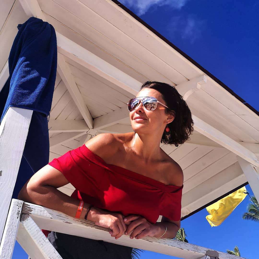 Anna Popek odpoczywa na wakacjach