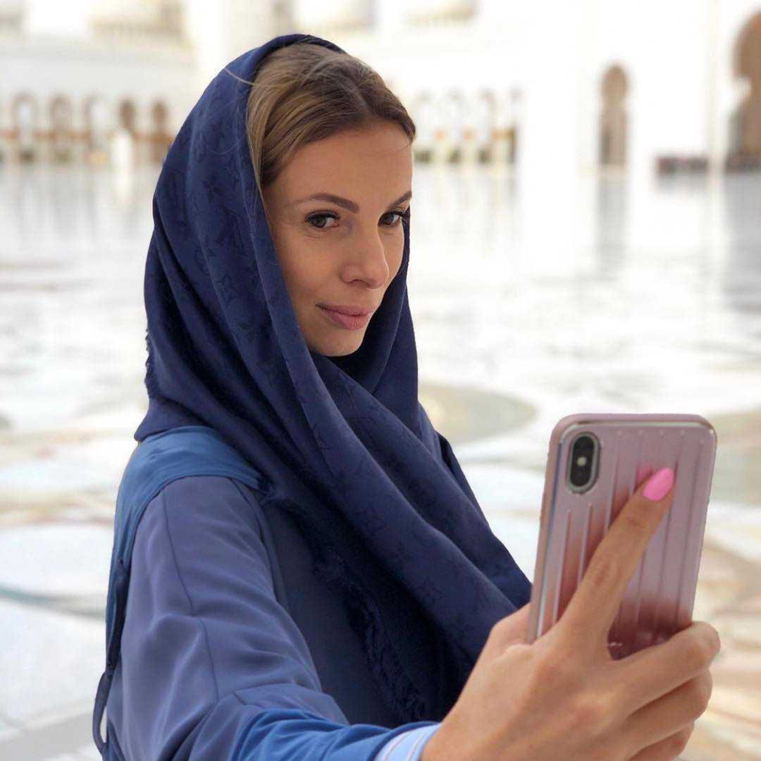 Izabela Janachowska wypoczywa Dubaju