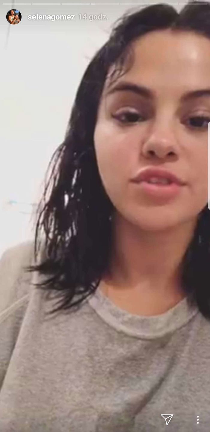 Selena Gomez pokazała się bez makijażu