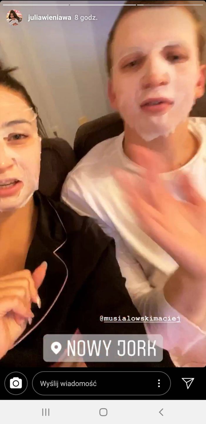 Julia Wieniawa i Maciej Musiałowski polecieli na sylwestra do Nowego Jorku