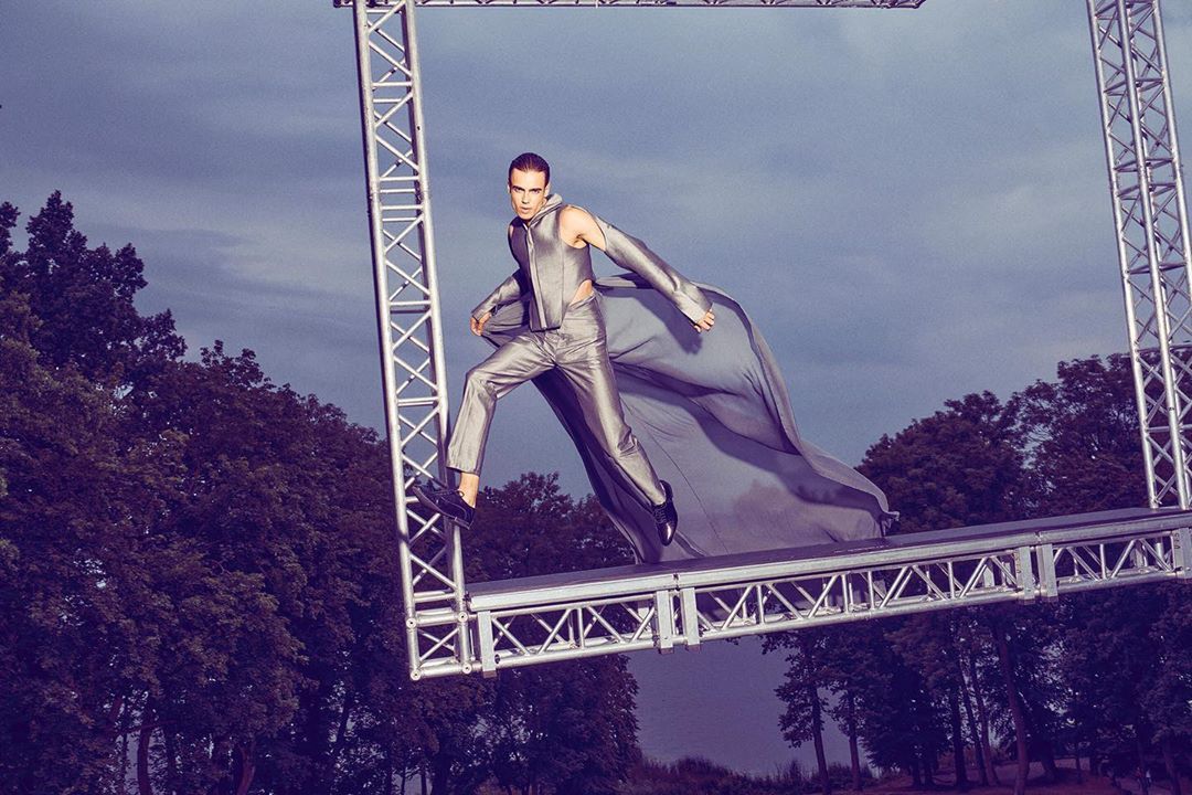 Ernest Morawski - sesja na wysokościach, Top Model odcinek 6
