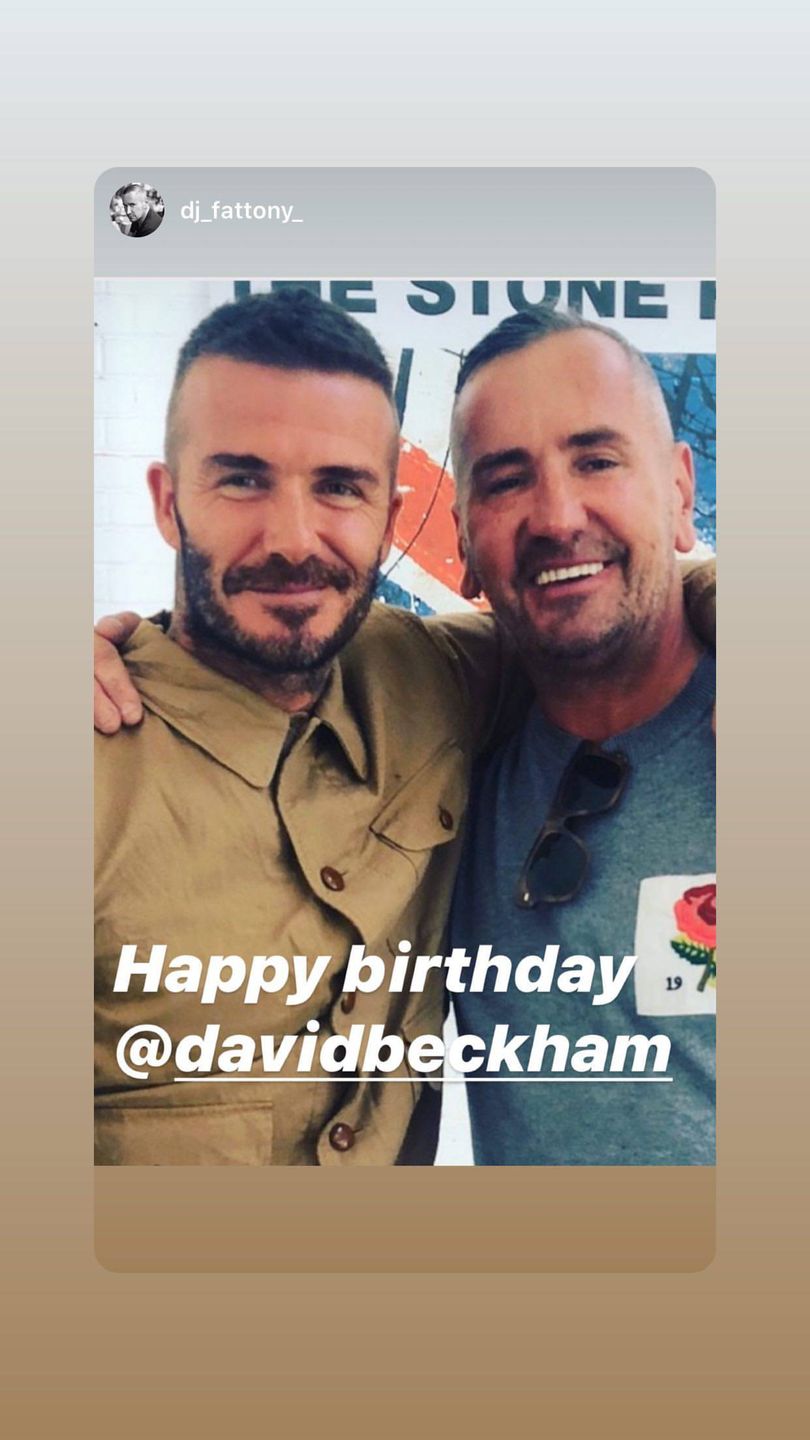 David Beckham - życzenia urodzinowe
