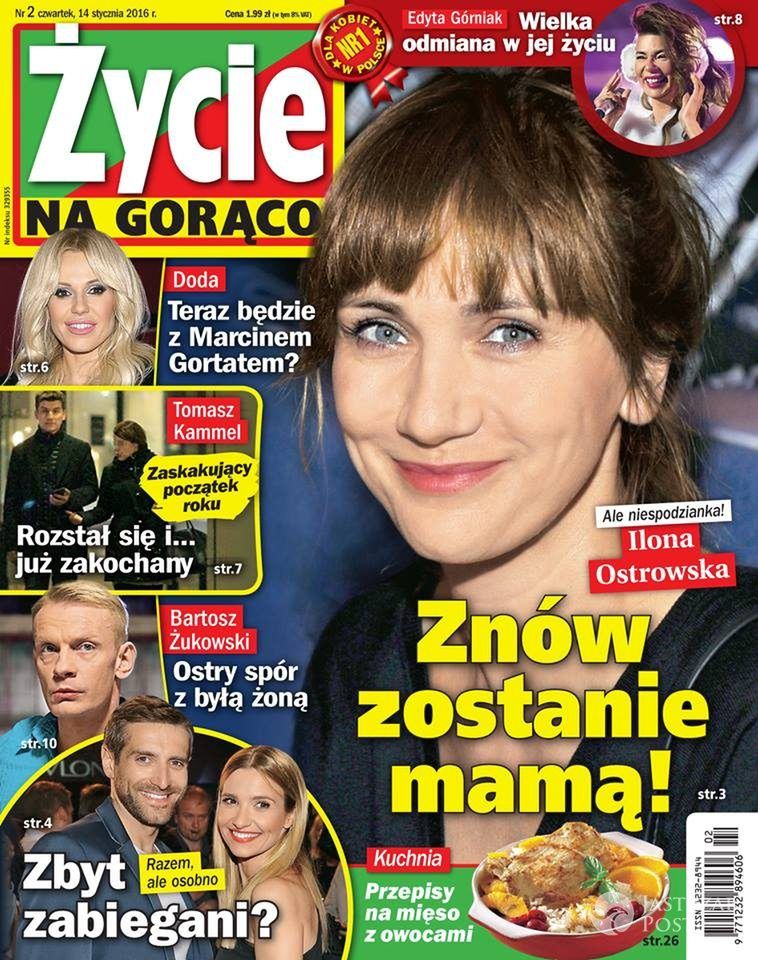 Ilona ostrowska jest w ciąży