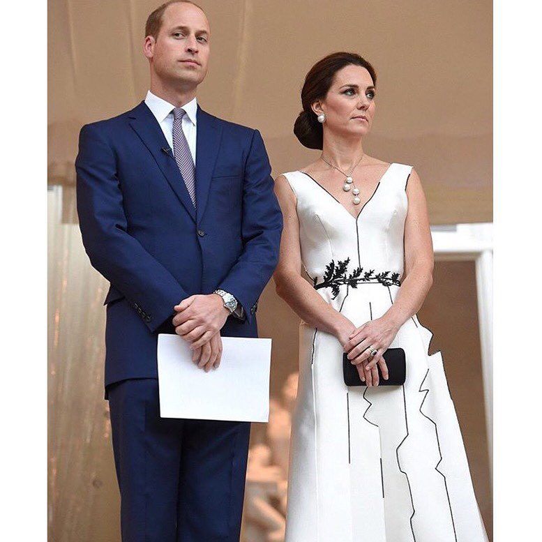 Książę William i Kate w Polsce