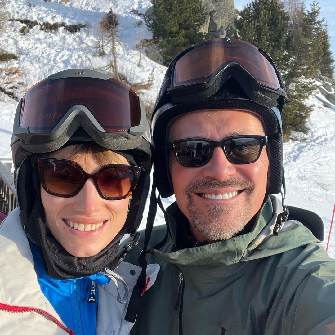 Krzysztof Ibisz pojechał z żoną na narty
