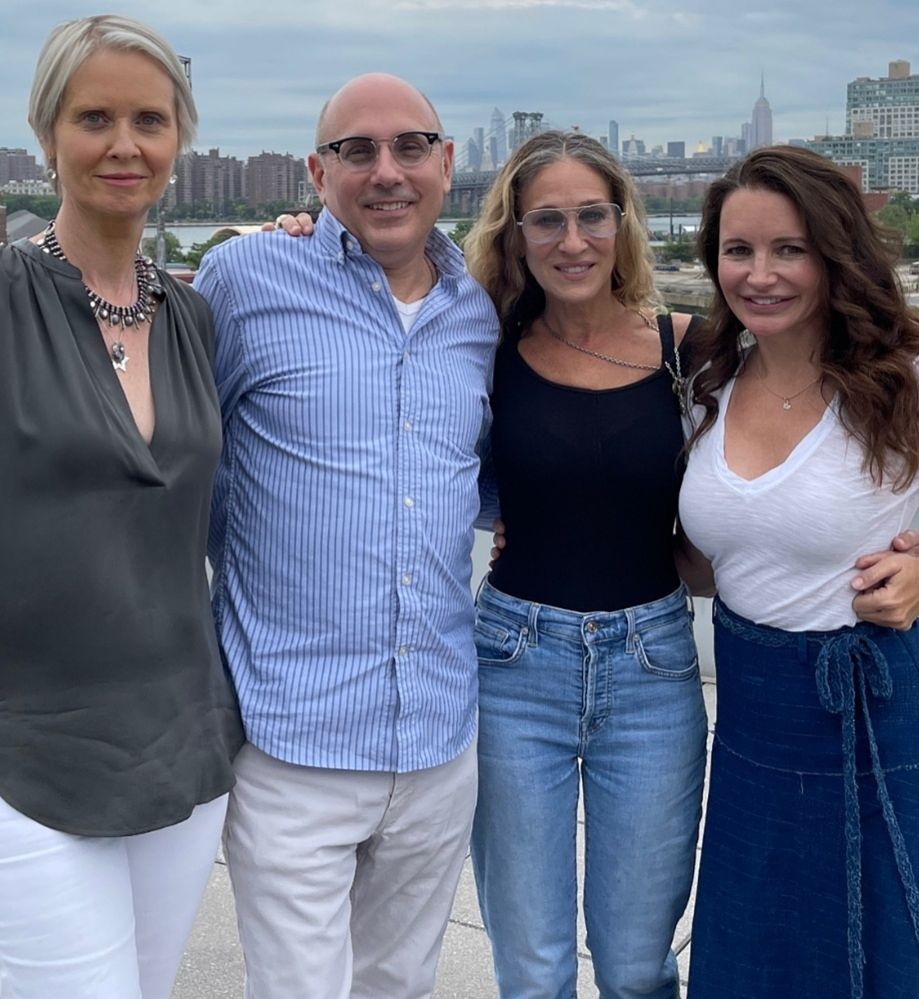 Willie Garson, Sarah Jessica Parker, Cynthia Nixon, Kristin Davis