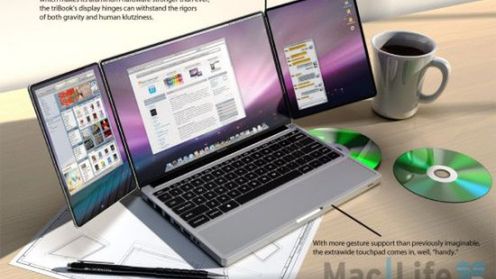 Apple triBook koncept '09 1