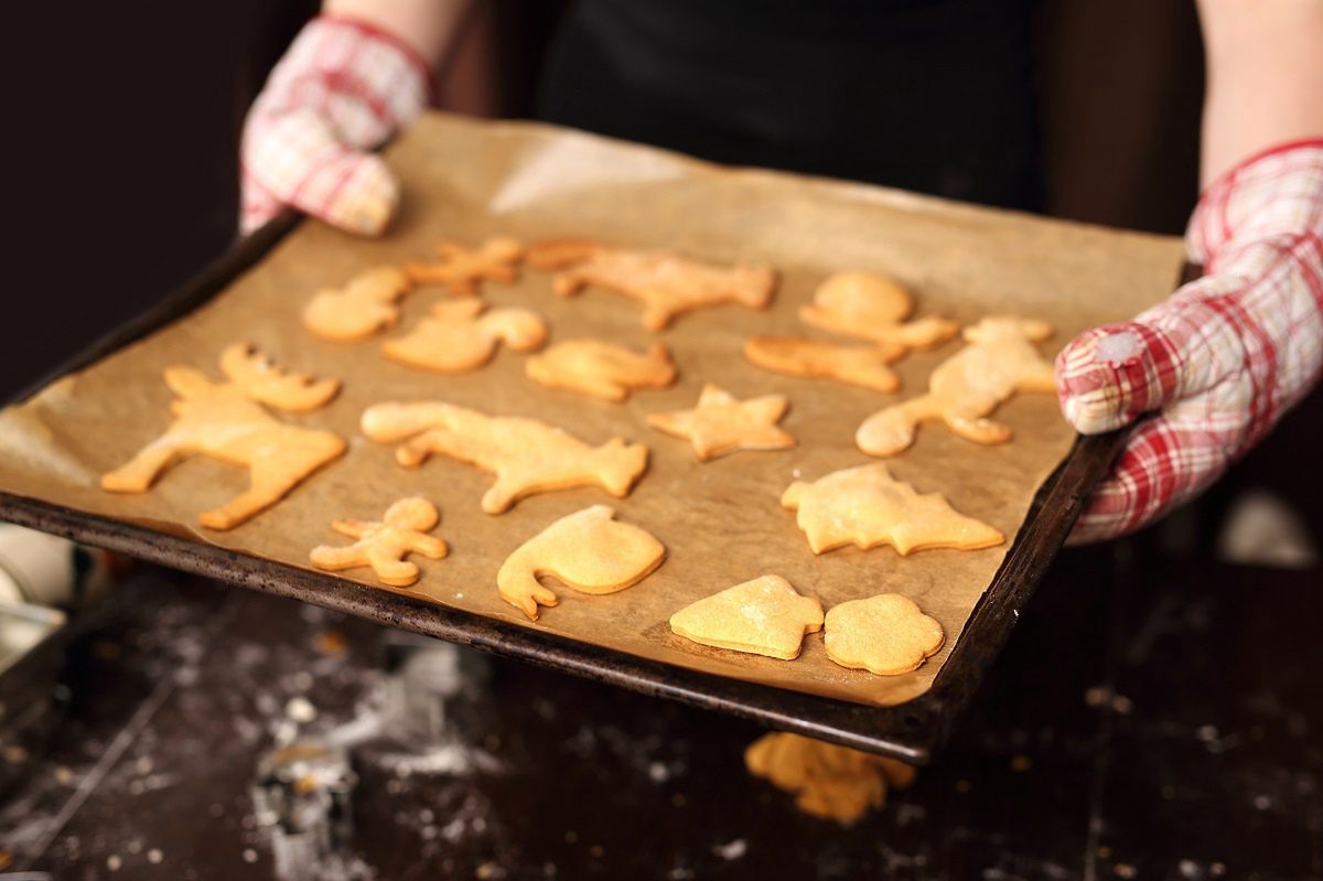 Delicate holiday cookies