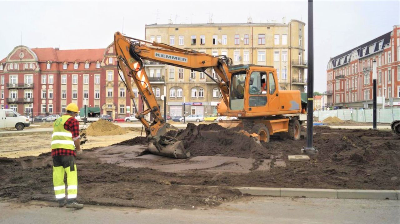 Gliwice. Skwer zmienia oblicze. Będzie kolorowo