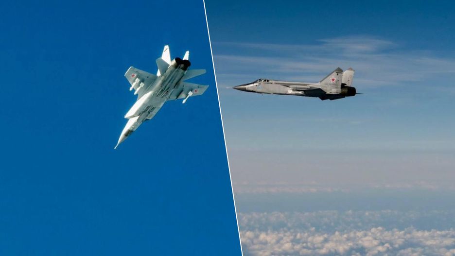 Przechwycone rosyjskie MiG-31