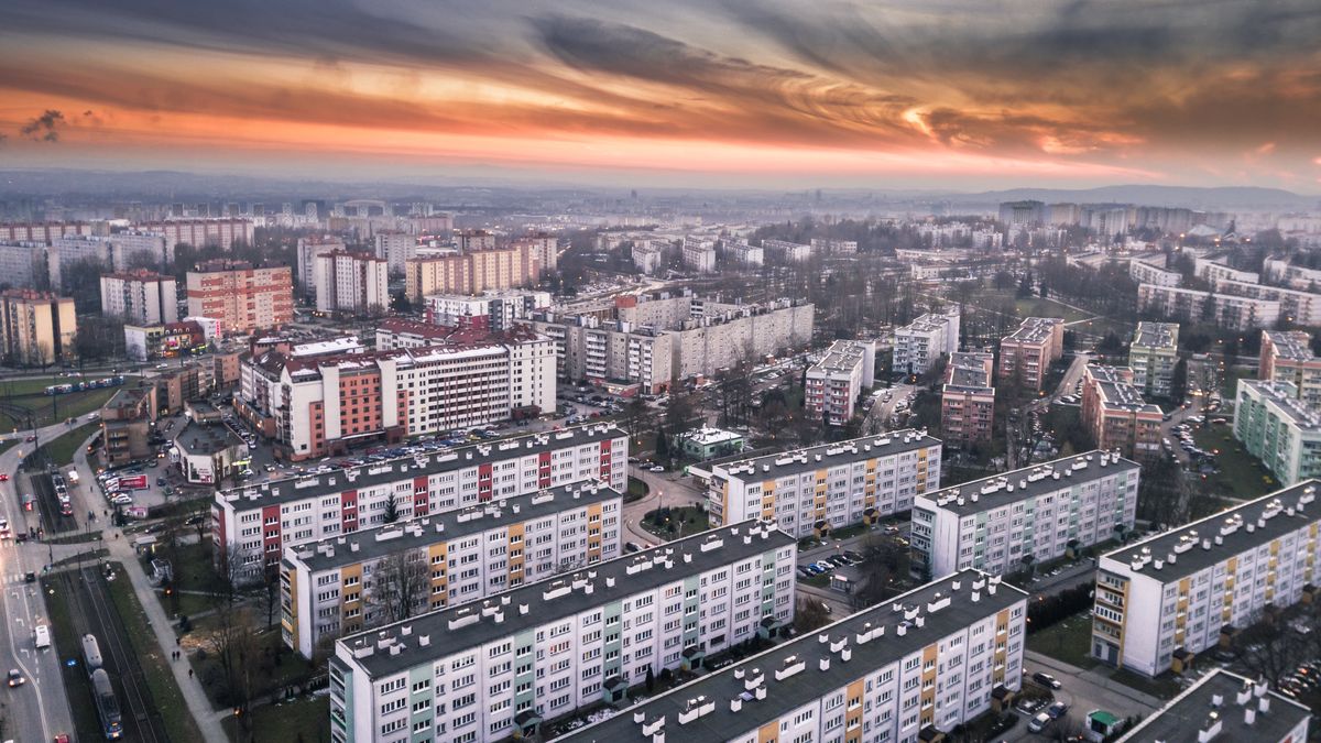 kraków, budynki, osiedle, bloki, budowa, blok, miasto, nieruchomości, mieszkanie