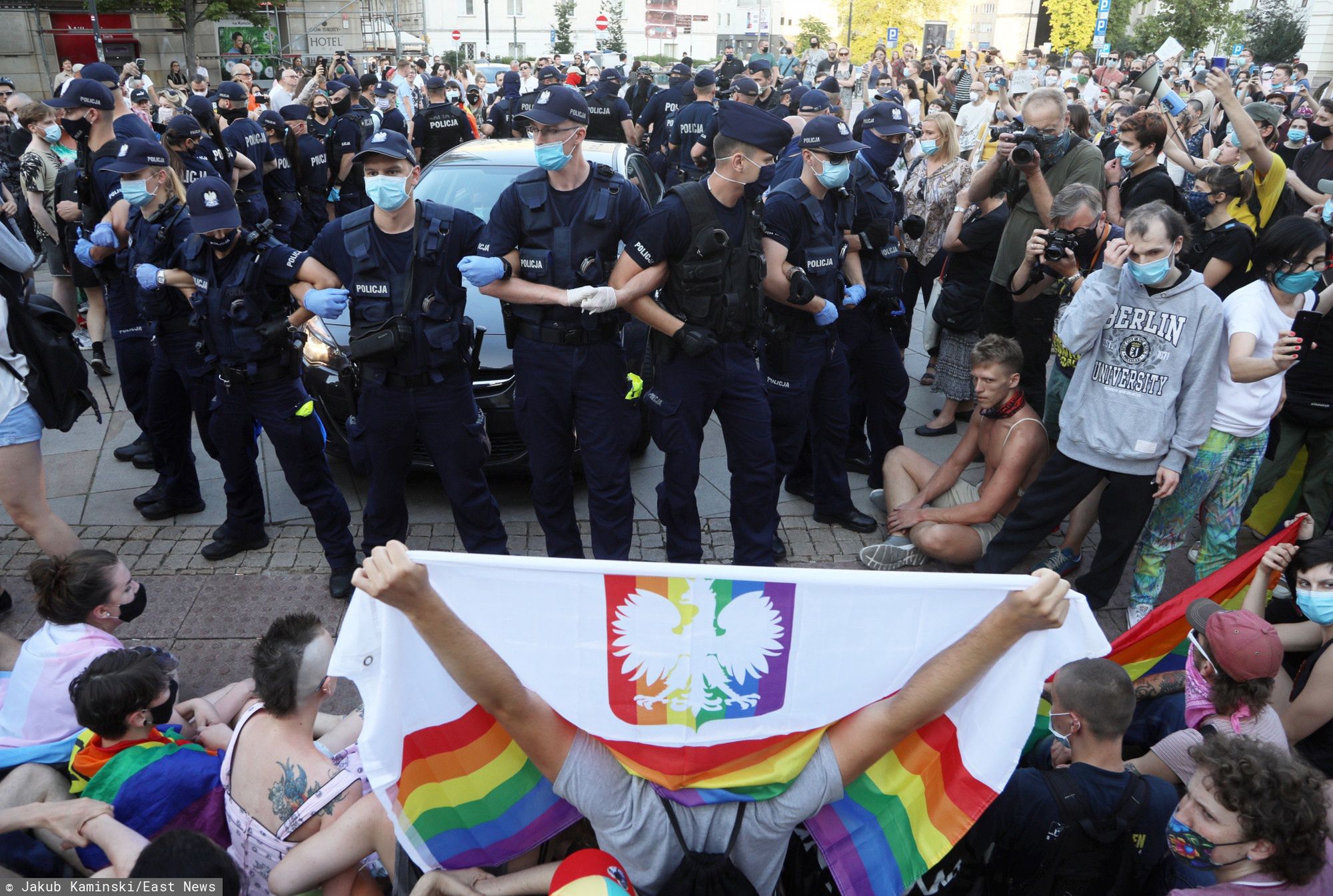 RPO chce wyjaśnić prawidłowość działań policji podczas protestu aktywistów LGBT