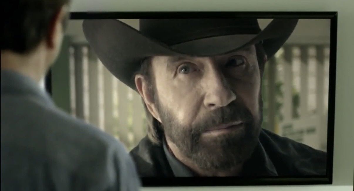 Chuck Norris w reklamie polskiego banku 