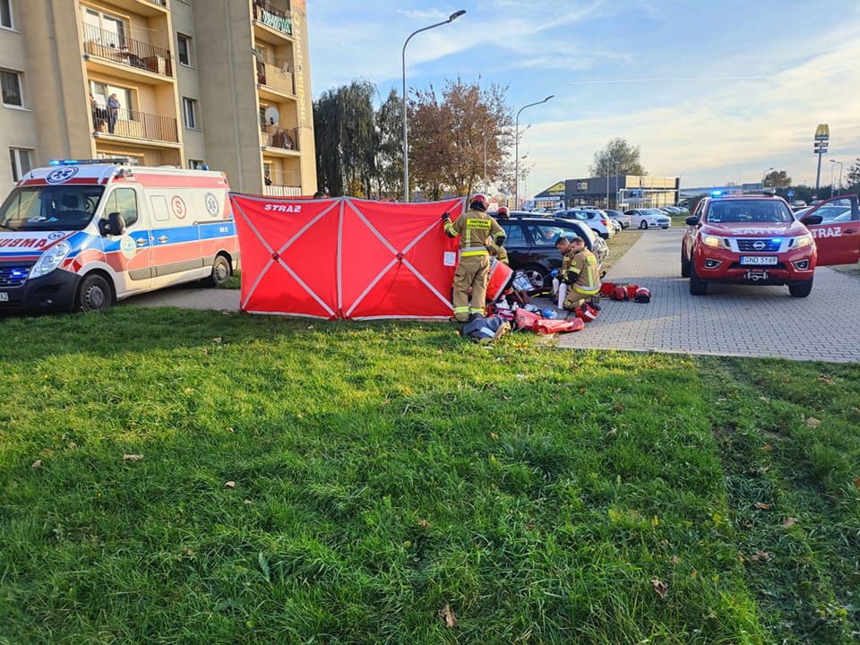 To prawdziwa tragedia. Mężczyznę przygniótł własny samochód