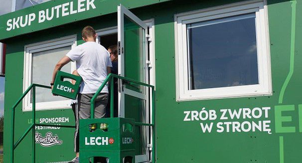 Kompania Piwowarska otworzyła punkt skupu butelek po piwie