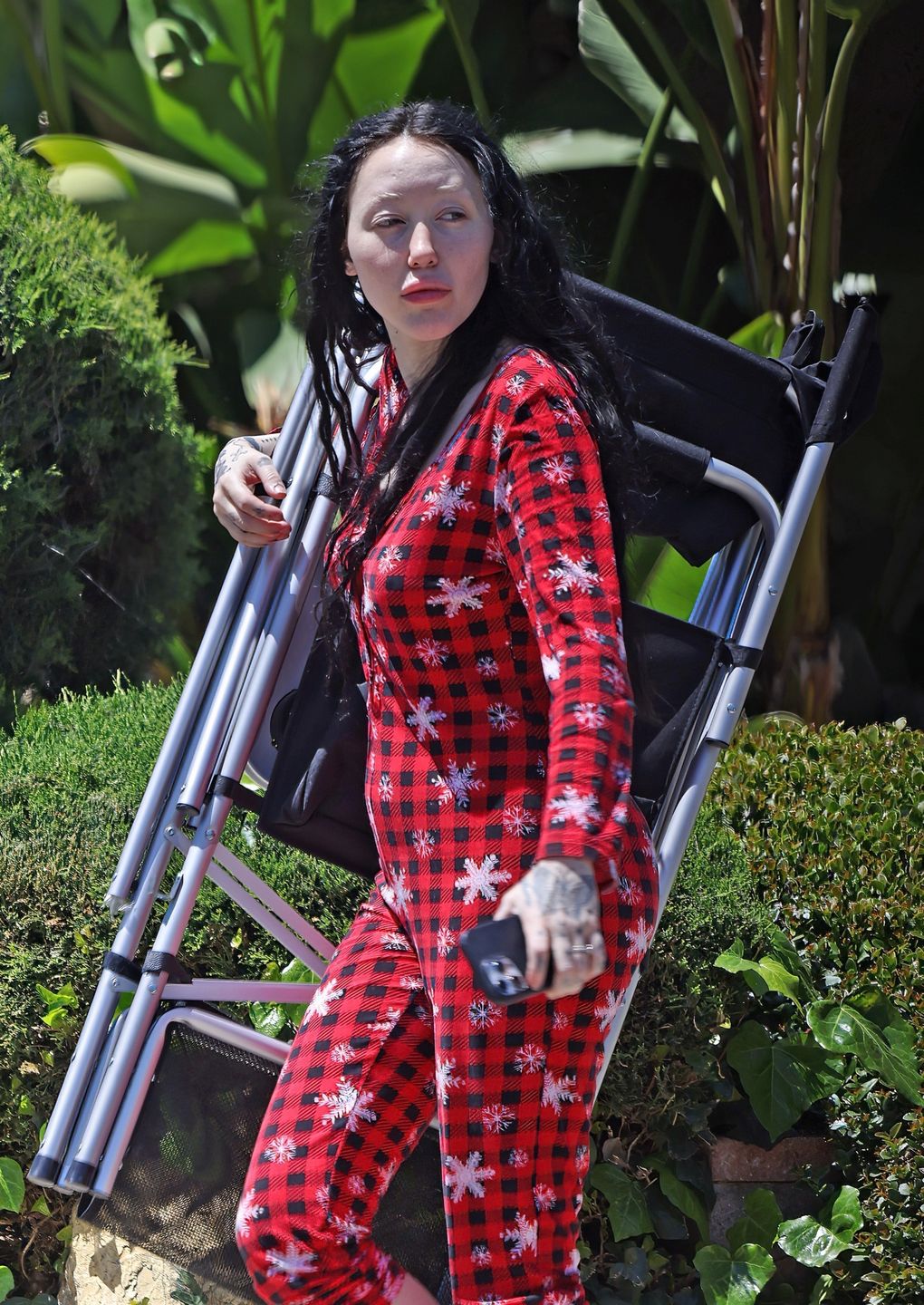 Noah Cyrus w świątecznej piżamce