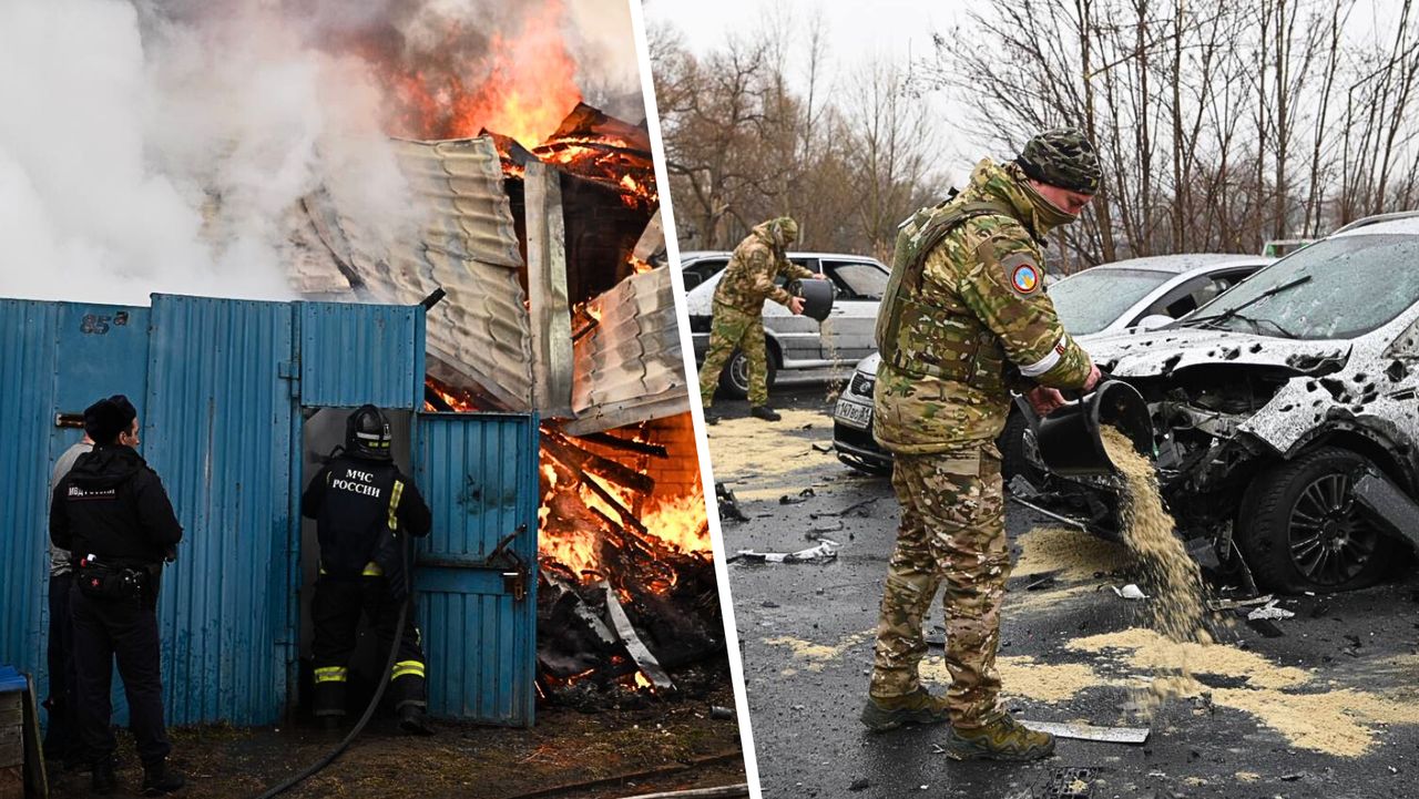 Biełgorod pod ostrzałem. Kolejny alarm i kolejne zniszczenia 