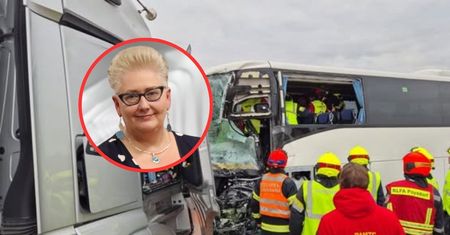 "Na czołówkę". Brała udział w wypadku w Austrii, zabrała głos