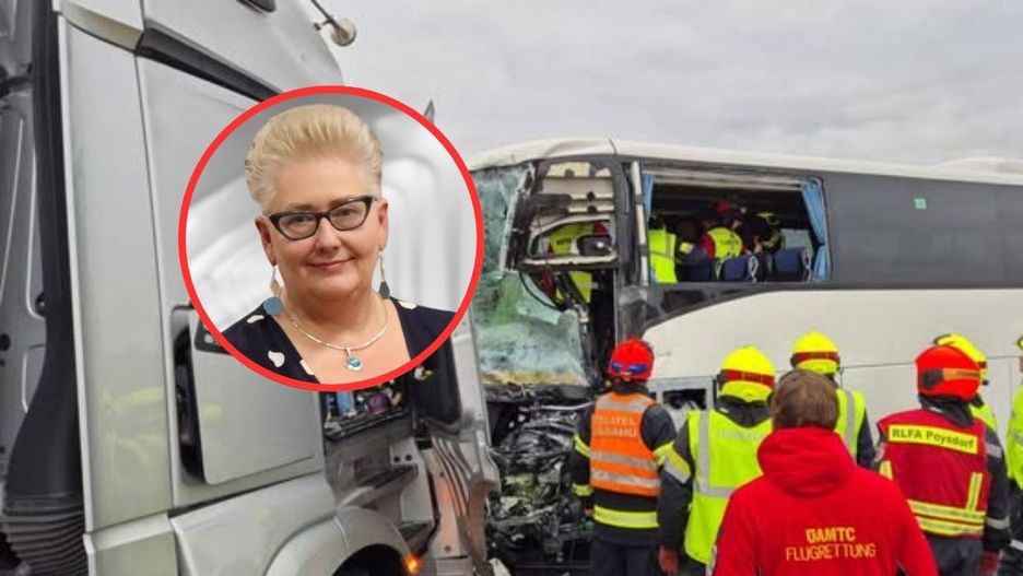 Burmistrz brała udział w wypadku w Austrii