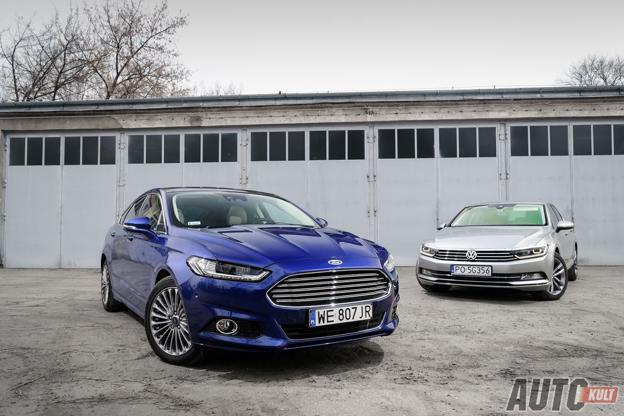 Volkswagen Passat B8 i Ford Mondeo V - galeria zdjęć