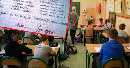 Napisała to na sprawdzianie. Komentarz katechetki zaskoczył wszystkich