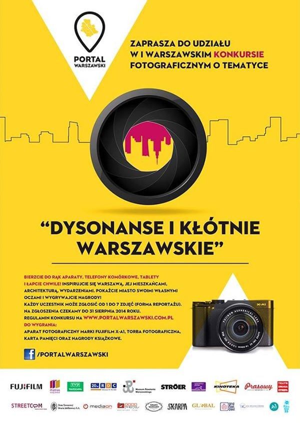 Konkurs "Dysonanse i kłótnie warszawskie"`