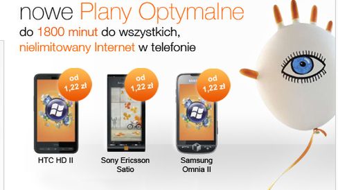 Optymalny Orange dla przedsiębiorców - nawet 1800 minut w abonamencie 1