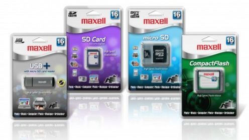 Maxell wchodzi na rynek pamięci flash 1