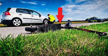 16-latek bez kasku i uprawnień. Doszło do  wypadku