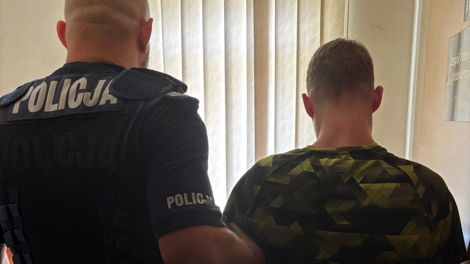 Jeden z zatrzymanych mężczyzn