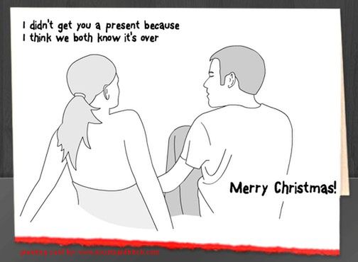 Boleśnie szczere kartki świąteczne 4