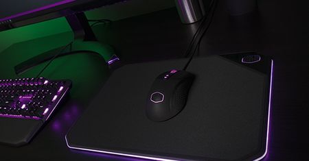 Dwustronna podkładka z podświetleniem RGB - MP860 od Cooler Master