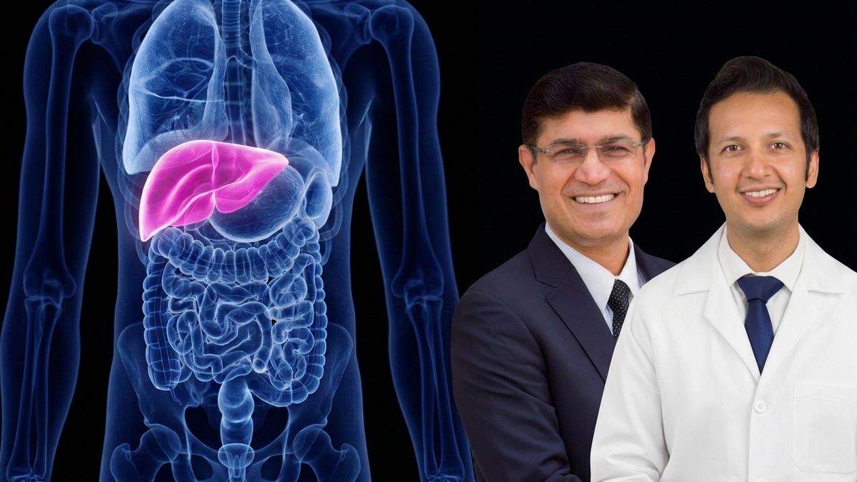 Prof. Rohit Loomba i dr Veeral Ajmera