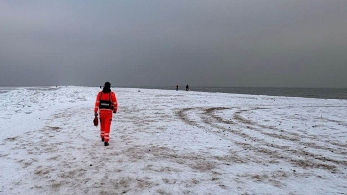 Nietypowa interwencja na Cyplu Rewskim