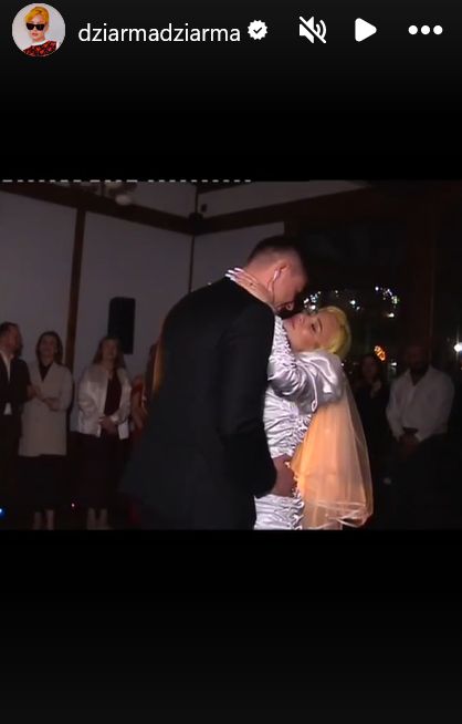 Dziarma pokazała pierwszy taniec