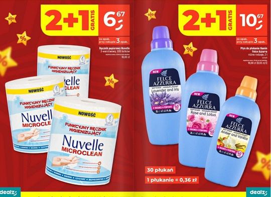 Promocje w Dealz 23 grudni 2025 roku na papier i płyn