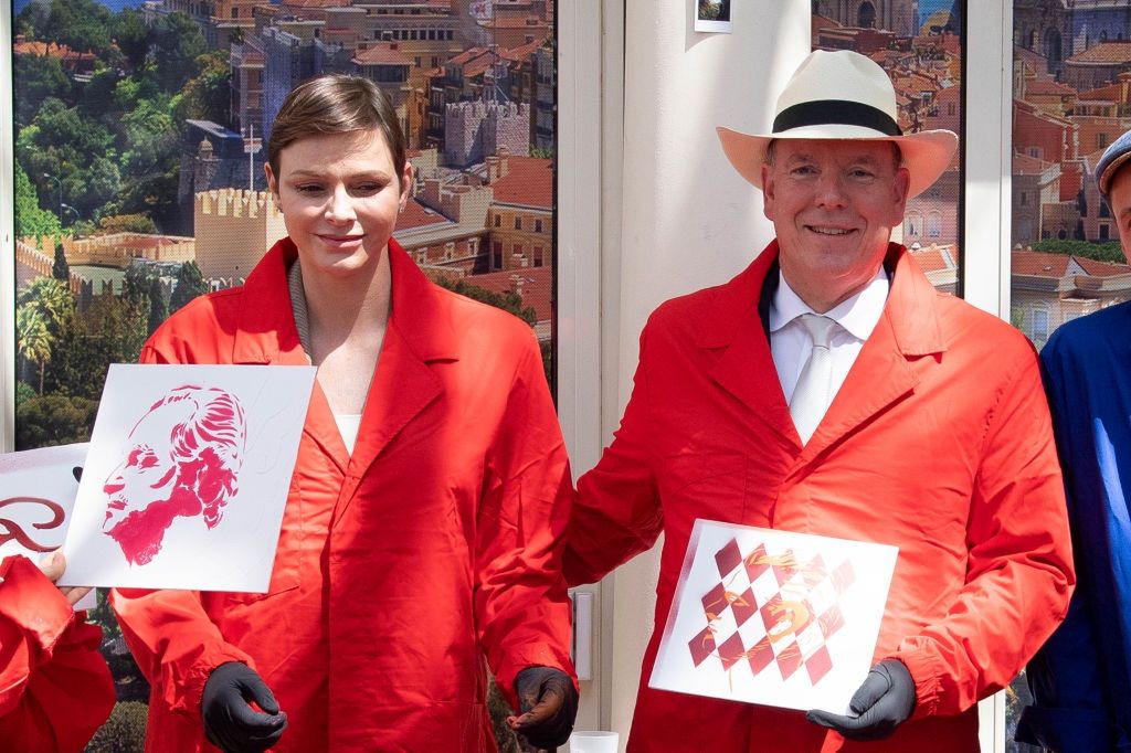 Książę Albert i księżna Charlene