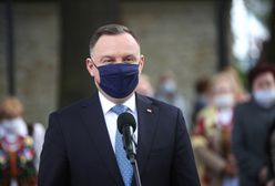 Wola Rzędzińska. Konferencja prasowa Andrzeja Dudy