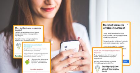 "Android wymaga czyszczenia". To nie jest prawdziwy komunikat