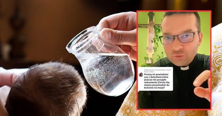 Nieochrzczone dziecko na mszy w kościele. Ksiądz: "To jakiś zabobon"