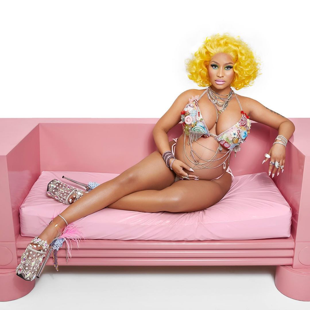 Ciążowa sesja Nicki Minaj