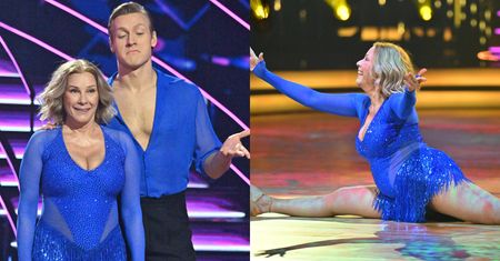 72-letnia Małgorzata Potocka zrobiła SZPAGAT w "TzG". Jury kręciło nosem, widzowie biją brawo