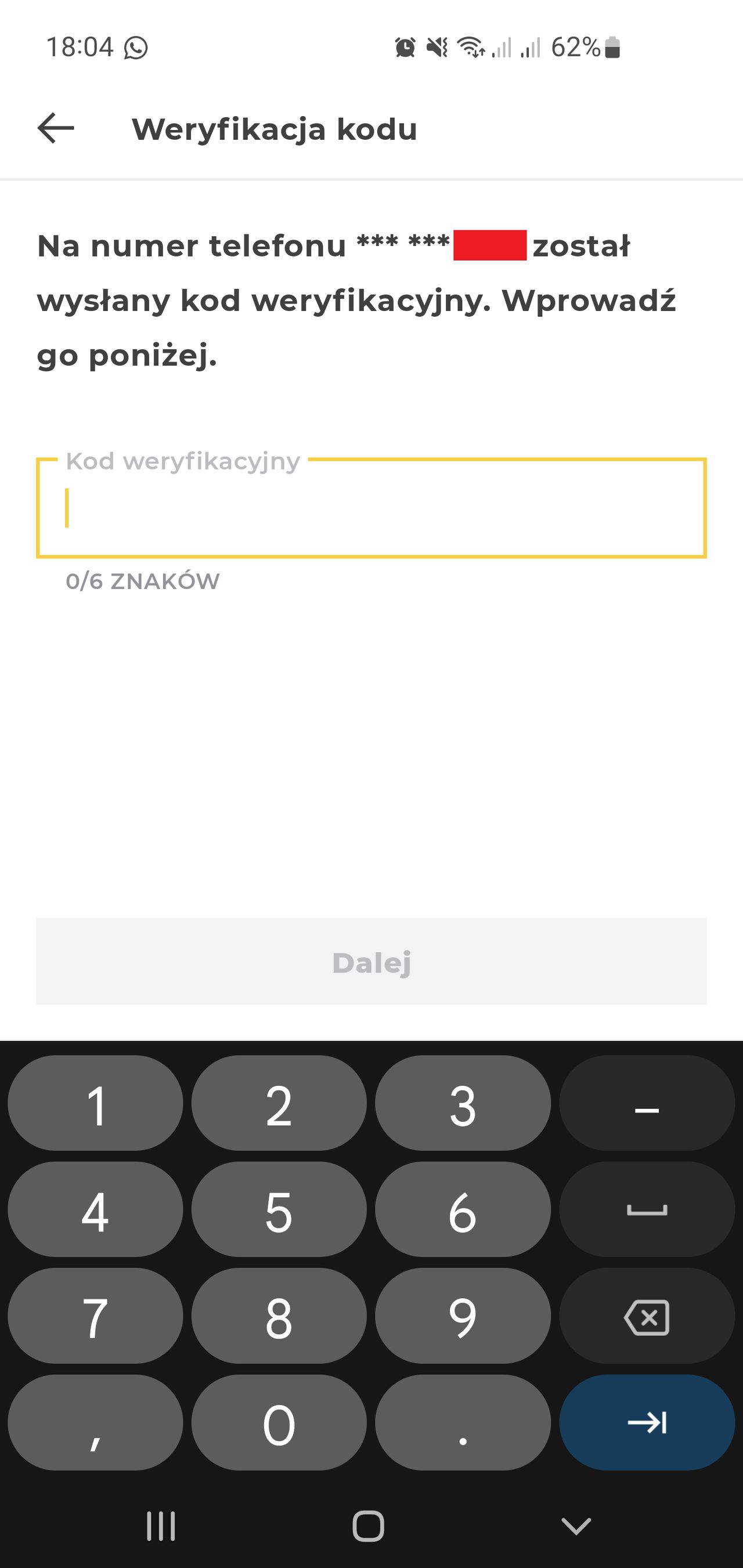 Weryfikacja numeru w InPost