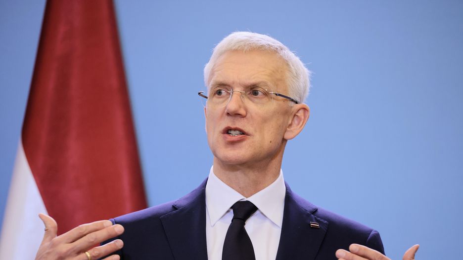 Premier Łotwy Kriszjanis Karinsz