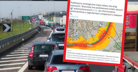 Strategiczne mapy hałasu. GDDKiA opublikowało najnowsze dane